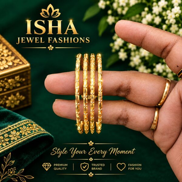Pure Panchaloha Unpolished Daily Wear Bangles