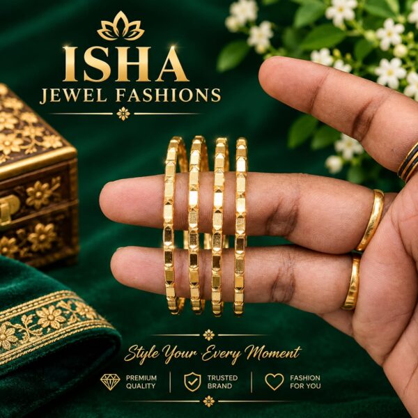 Pure Panchaloha Unpolished Daily Wear Bangles