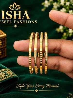 Pure Panchaloha Unpolished Daily Wear Bangles