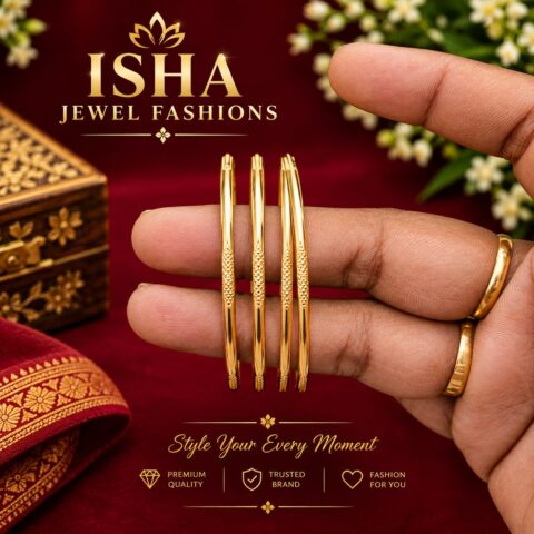 Pure Panchaloha Unpolished Daily Wear Bangles